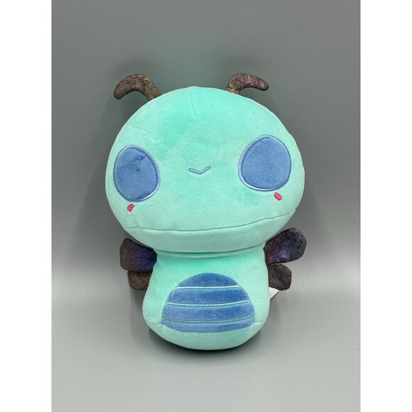 Mewaii Dragonfly Bug Plush 9" Big Eyes Blue Green Stuffed Animal - Picture 1 of 8